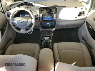2017 Nissan LEAF SL with VIN 1N4BZ0CPXHC300894, listed as a Copart auction lot 82243014 with 9,895 mi miles and Clean Title. Bid and sale history available at carsss.com. Image 8.