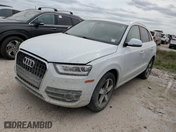 2015 Audi Q3 Prestige with VIN WA1FFCFS5FR013568, listed as a Copart auction lot 75421484 with Not provided miles and Salvage title. Bid and sale history available at DreamBid. Image 1.