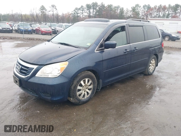 2010 Honda Odyssey EX-L with VIN 5FNRL3H66AB050185, listed as a IAAI auction lot 41875667 with 296,266 mi miles. Bid and sale history available at carsss.com. Image 2.