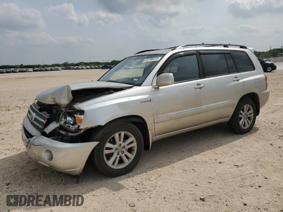 2007 Toyota Highlander w/3rd Row z VIN JTEEW21A870042767, wystawiony jako Copart lot #55706015 z przebiegiem 209 916 mil mil oraz Szkoda całkowita • Salvage title. Historia ofert i sprzedaży dostępna na DreamBid. Obrazek 1.