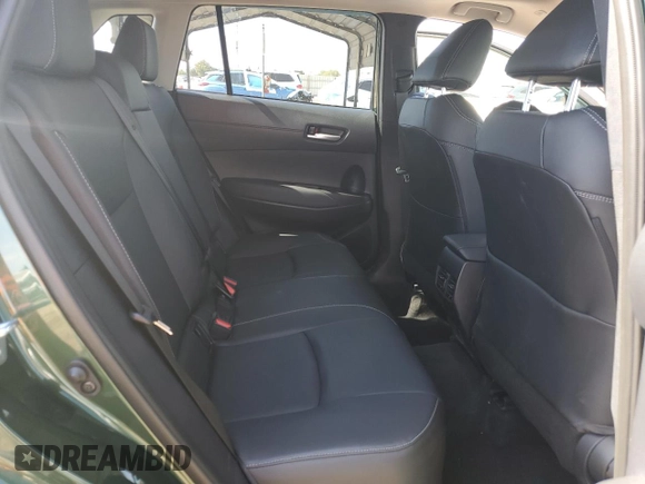 2025 Toyota Corolla Cross XLE with VIN 7MUDAABG2SV124680, listed as a Copart auction lot 57468355 with 2,180 mi miles and Salvage title. Bid and sale history available at DreamBid. Image 11.