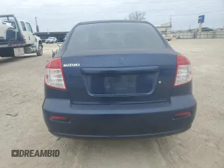 2008 Suzuki SX4 with VIN JS2YC412185102557, listed as a Copart auction lot 89315095 with 85,201 mi miles and Salvage Title. Bid and sale history available at carsss.com. Image 6.