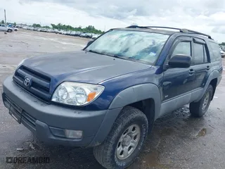 2003 Toyota 4Runner SR5 with VIN JTEZU14R638004274, listed as a IAAI auction lot 42108311 with 1 mi miles. Bid and sale history available at carsss.com. Image 2.
