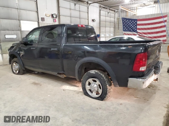2010 Dodge Ram 2500 ST with VIN 3D7TT2CT6AG175393, listed as a Copart auction lot 51225855 with 160,983 mi miles and Salvage Title. Bid and sale history available at carsss.com. Image 2.