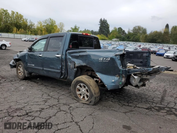 2005 Nissan Titan SE with VIN 1N6BA07B55N533952, listed as a Copart auction lot 76089344 with 188,970 mi miles and Salvage Title. Bid and sale history available at DreamBid. Image 2.