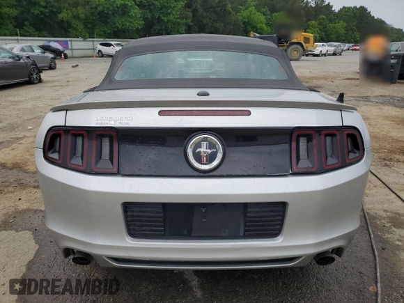 2014 Ford Mustang V6 with VIN 1ZVBP8EM4E5311274, listed as a Copart auction lot 54173615 with 169,871 mi miles and Salvage Title. Bid and sale history available at carsss.com. Image 6.