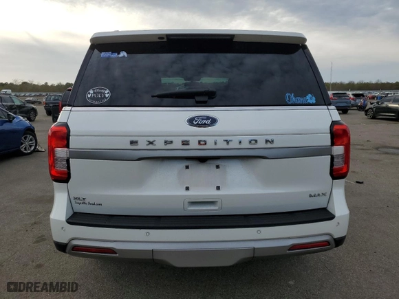 2023 Ford Expedition Max XLT with VIN 1FMJK1J8XPEA41432, listed as a Copart auction lot 80071824 with NaN miles and Salvage Title. Bid and sale history available at carsss.com. Image 6.