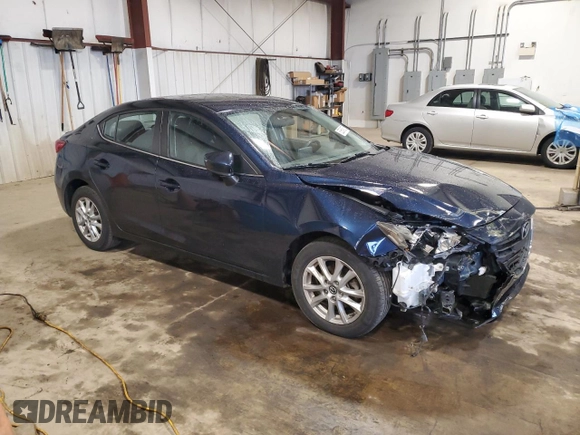 2016 Mazda 3 i Touring z VIN JM1BM1V73G1348484, wystawiony jako Copart lot #60684625 z przebiegiem 58 770 mil mil oraz Szkoda całkowita • Salvage title. Historia ofert i sprzedaży dostępna na DreamBid. Obrazek 4.