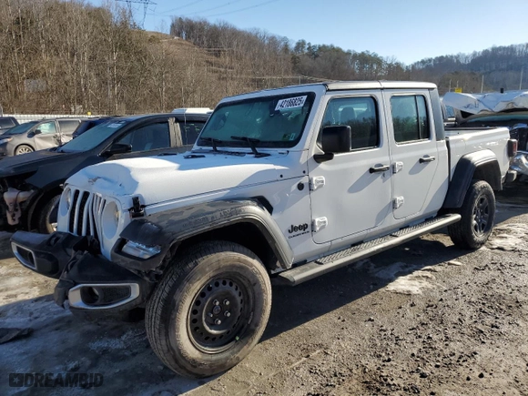 2023 Jeep Gladiator Freedom with VIN 1C6JJTAG6PL541701, listed as a Copart auction lot 42186825 with 22,941 mi miles and Salvage Title. Bid and sale history available at carsss.com. Image 1.