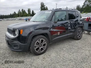 2016 Jeep Renegade Limited z VIN ZACCJADT5GPC91961, wystawiony jako Copart lot #58198595 z przebiegiem 155 417 mil mil oraz Szkoda całkowita • Salvage title. Historia ofert i sprzedaży dostępna na DreamBid. Obrazek 1.