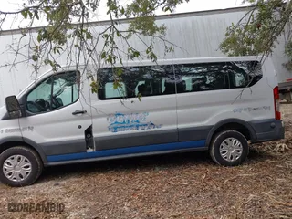 2016 Ford Transit Wagon XL with VIN 1FBZX2ZM8GKA44044, listed as a IAAI auction lot 40774606 with 57,176 mi miles. Bid and sale history available at carsss.com. Image 3.