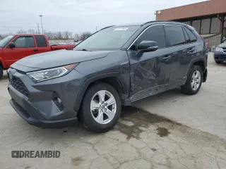 2021 Toyota RAV4 Hybrid XLE with VIN JTMRWRFV1MD127044, listed as a Copart auction lot 52237965 with 89,057 mi miles and Non repairable. Bid and sale history available at DreamBid. Image 1.