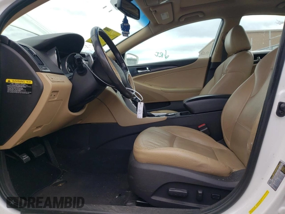 2014 Hyundai Sonata Limited with VIN 5NPEC4ABXEH867985, listed as a Copart auction lot 49975785 with 146,132 mi miles and Salvage Title. Bid and sale history available at DreamBid. Image 7.