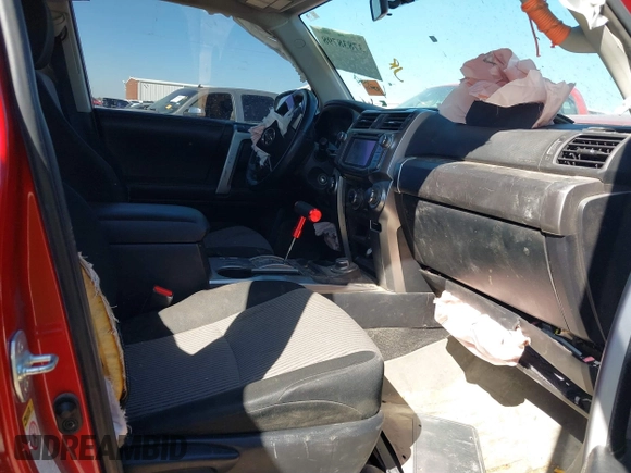 2018 Toyota 4Runner SR5 with VIN JTEBU5JR7J5496955, listed as a IAAI auction lot 40713133 with Not Provided miles. Bid and sale history available at carsss.com. Image 5.