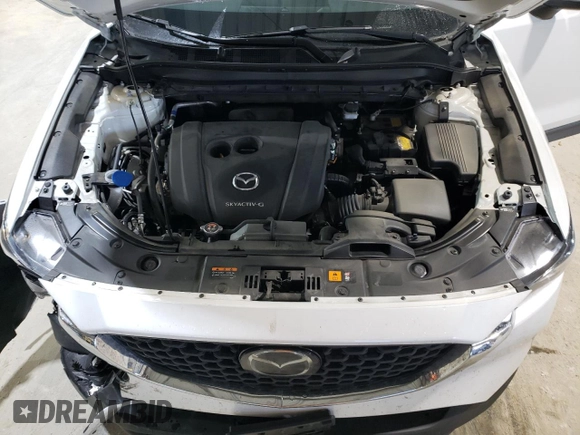 2023 Mazda CX-5 2.5 S with VIN JM3KFBAM2P0170852, listed as a Copart auction lot 47758785 with 33,010 mi miles and Salvage Title. Bid and sale history available at carsss.com. Image 12.