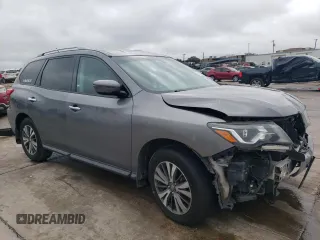 2017 Nissan Pathfinder Platinum with VIN 5N1DR2MN5HC908166, listed as a Copart auction lot 86677094 with 175,954 mi miles and Salvage Title. Bid and sale history available at carsss.com. Image 4.