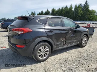 2017 Hyundai Tucson SE z VIN KM8J23A4XHU396438, wystawiony jako Copart lot #59636915 z przebiegiem 36 493 mil mil oraz Szkoda całkowita • Salvage title. Historia ofert i sprzedaży dostępna na DreamBid. Obrazek 3.