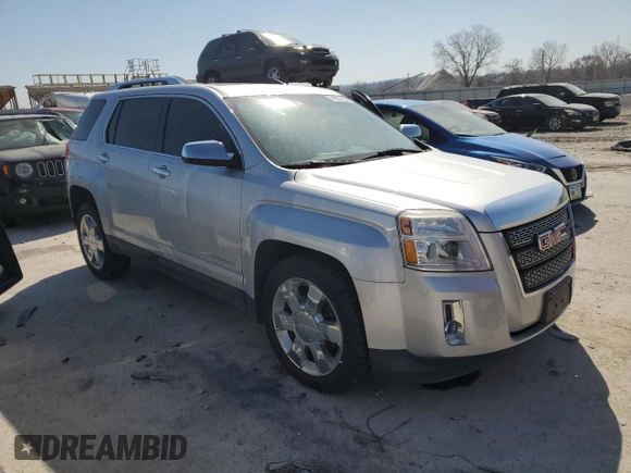 2015 GMC Terrain SLT with VIN 2GKFLYE36F6300987, listed as a Copart auction lot 48687355 with 135,965 mi miles and Salvage Title. Bid and sale history available at carsss.com. Image 4.