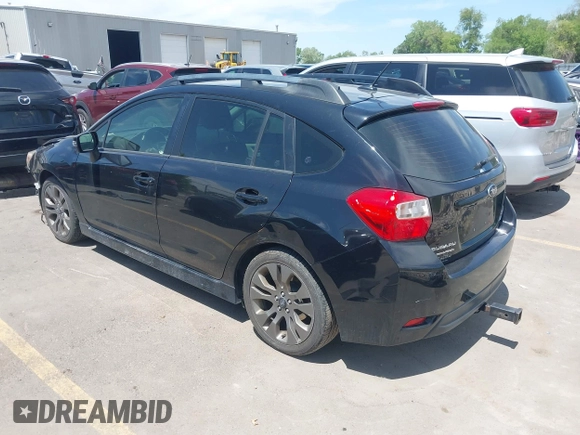 2015 Subaru Impreza Special Sports Limited with VIN JF1GPAZ62FH305572, listed as a IAAI auction lot 42338509 with 135,325 mi miles and . Bid and sale history available at DreamBid. Image 3.