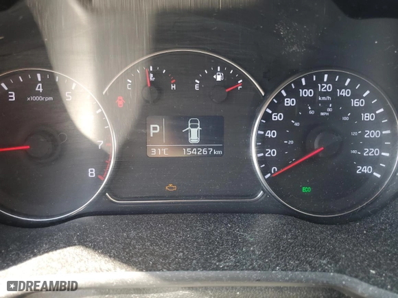 2014 Kia Rondo LX with VIN KNAHT8A32E7058334, listed as a Copart auction lot 88485415 with 154,267 mi miles and Salvage Title. Bid and sale history available at carsss.com. Image 9.