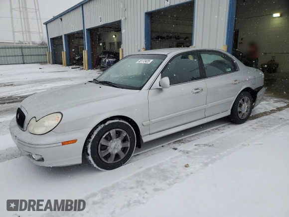 2004 Hyundai Sonata with VIN KMHWF25S74A963617, listed as a Copart auction lot 45172425 with 76,855 mi miles and Salvage Title. Bid and sale history available at carsss.com. Image 1.