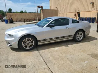 2013 Ford Mustang V6 with VIN 1ZVBP8AM8D5256204, listed as a Copart auction lot 56149115 with 136,830 mi miles and Salvage title. Bid and sale history available at DreamBid. Image 1.