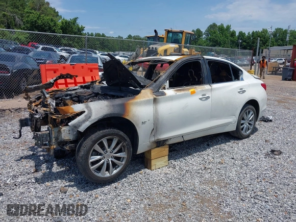 2017 Infiniti Q50 Premium z VIN JN1EV7AP6HM735763, wystawiony jako IAAI lot #39561200 z przebiegiem Nie podano mil oraz . Historia ofert i sprzedaży dostępna na DreamBid. Obrazek 2.