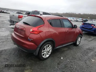 2012 Nissan Juke SL with VIN JN8AF5MV9CT120120, listed as a Copart auction lot 80848714 with 160,586 mi miles and Salvage Title. Bid and sale history available at DreamBid. Image 3.