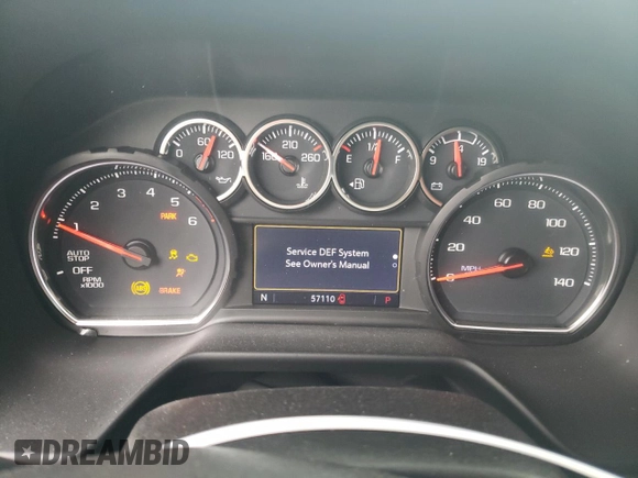 2021 Chevrolet Suburban with VIN 1GNSCCKT6MR473628, listed as a Copart auction lot 87695725 with 57,110 mi miles and Salvage title. Bid and sale history available at DreamBid. Image 9.