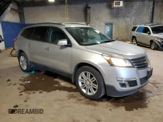 2015 Chevrolet Traverse LT with VIN 1GNKRGKD5FJ324711, listed as a Copart auction lot 50052505 with 126,555 mi miles and Salvage Title. Bid and sale history available at carsss.com. Image 4.
