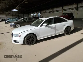 2015 Audi A4 Premium z VIN WAUAFAFL3FN012761, wystawiony jako Copart lot #56067685 z przebiegiem 84 039 mil mil oraz Czysty tytuł • Clean title. Historia ofert i sprzedaży dostępna na DreamBid. Obrazek 1.