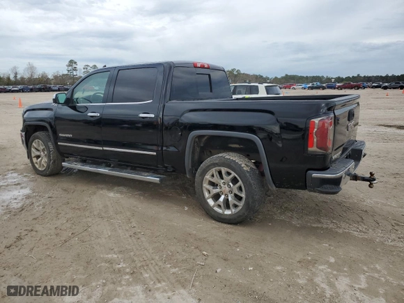 2016 GMC Sierra 1500 SLT with VIN 3GTU2NEC9GG351619, listed as a Copart auction lot 89023575 with 98,575 mi miles and Salvage Title. Bid and sale history available at carsss.com. Image 2.