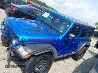 2021 Jeep Wrangler Unlimited Rubicon with VIN 1C4JJXFG3MW833275, listed as a IAAI auction lot 39371948 with 43,428 mi miles. Bid and sale history available at carsss.com. Image 14.