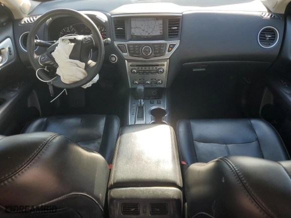 2017 Nissan Pathfinder SL with VIN 5N1DR2MN6HC912100, listed as a Copart auction lot 49237005 with 92,173 mi miles and Salvage Title. Bid and sale history available at carsss.com. Image 8.