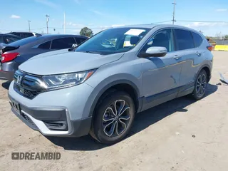 2021 Honda CR-V EX with VIN 5J6RW2H58ML012459, listed as a IAAI auction lot 41765270 with 48,359 mi miles and . Bid and sale history available at carsss.com. Image 2.