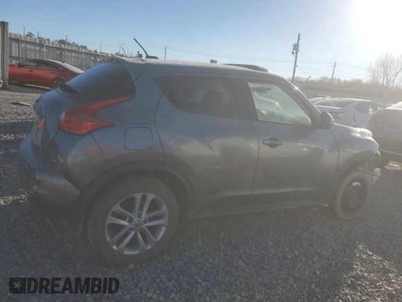 2014 Nissan Juke S with VIN JN8AF5MR2ET353388, listed as a Copart auction lot 45502525 with 170,773 mi miles and Salvage Title. Bid and sale history available at DreamBid. Image 3.