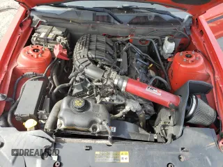 2011 Ford Mustang V6 with VIN 1ZVBP8AM4B5130810, listed as a Copart auction lot 54704645 with 186,024 mi miles and Salvage title. Bid and sale history available at DreamBid. Image 11.