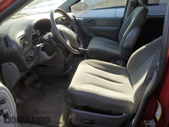 2007 Dodge Grand Caravan SE with VIN 1D4GP24R17B233725, listed as a Copart auction lot 58557245 with 306,473 mi miles and Salvage title. Bid and sale history available at DreamBid. Image 7.