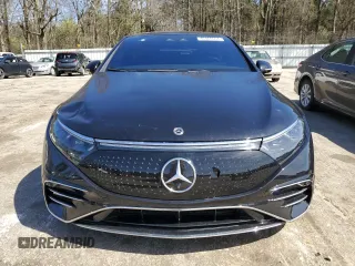 2023 Mercedes-Benz EQS with VIN W1KCG2EB2PA035812, listed as a Copart auction lot 46468554 with 6,696 mi miles. Bid and sale history available at carsss.com. Image 5.