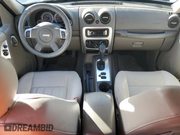 2005 Jeep Liberty Limited with VIN 1J4GK58K95W633445, listed as a Copart auction lot 86104754 with 149,972 mi miles and Salvage Title. Bid and sale history available at carsss.com. Image 8.