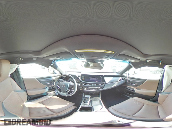 2022 Lexus ES with VIN 58AFZ1B18NU134111, listed as a Copart auction lot 83103114 with 9,439 mi miles and Salvage Title. Bid and sale history available at carsss.com. Image 13.