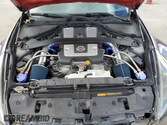 2010 Nissan 370Z Touring with VIN JN1AZ4EH8AM503983, listed as a Copart auction lot 80481314 with 110,017 mi miles and Salvage Title. Bid and sale history available at carsss.com. Image 11.
