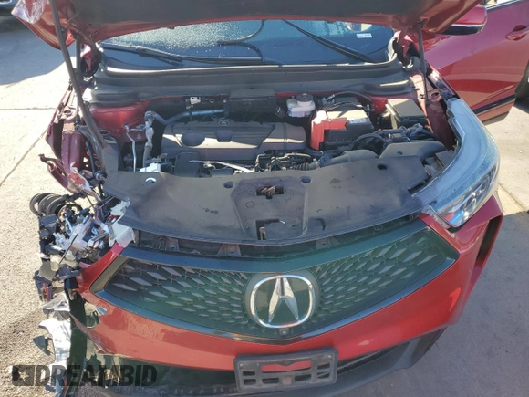 2022 Acura RDX PMC Edition with VIN 5J8TC2H81NL001921, listed as a Copart auction lot 80665954 with 57,354 mi miles and Salvage Title. Bid and sale history available at carsss.com. Image 12.