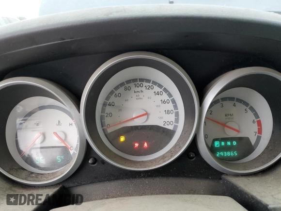 2008 Dodge Grand Caravan SE with VIN 2D8HN44HX8R844691, listed as a Copart auction lot 51492135 with 293,865 mi miles and Salvage Title. Bid and sale history available at DreamBid. Image 9.