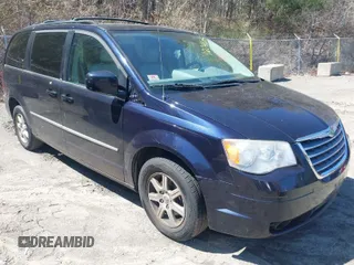 2010 Chrysler Town & Country Touring with VIN 2A4RR5DX1AR267330, listed as a IAAI auction lot 42041615 with 179,171 mi miles. Bid and sale history available at carsss.com. Image 1.