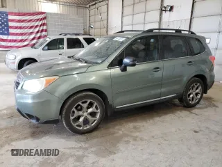 2015 Subaru Forester Touring with VIN JF2SJAUCXFH510044, listed as a Copart auction lot 59414925 with 180,433 mi miles and Salvage title. Bid and sale history available at DreamBid. Image 1.