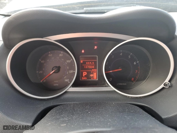 2009 Mitsubishi Outlander XLS with VIN JA4MT41X09Z008727, listed as a Copart auction lot 71171494 with 107,808 mi miles and Non Repairable. Bid and sale history available at carsss.com. Image 9.