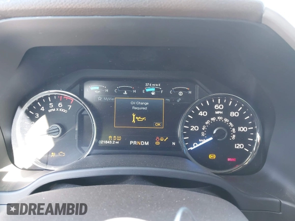2018 Ford F-150 XL with VIN 1FTEW1E58JFB95844, listed as a IAAI auction lot 41396240 with 21,843 mi miles. Bid and sale history available at carsss.com. Image 7.