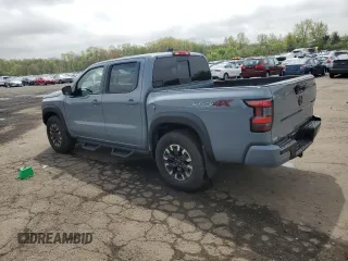 2023 Nissan Frontier Pro-4X with VIN 1N6ED1EK4PN672714, listed as a Copart auction lot 55557855 with 4,678 mi miles and Salvage title. Bid and sale history available at DreamBid. Image 2.