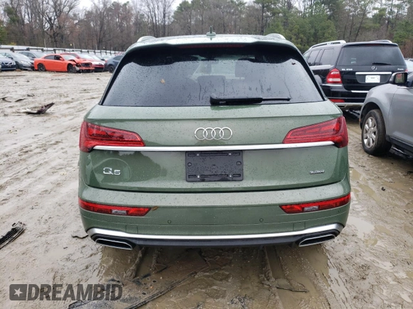 2022 Audi Q5 S line Premium Plus with VIN WA1EAAFY4N2010381, listed as a Copart auction lot 69997612 with 0 mi miles. Bid and sale history available at carsss.com. Image 6.